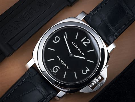 panerai luminor base 112|panerai luminor replacement dials.